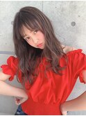 【UNITED】フェザーバング×シナモングレージュ