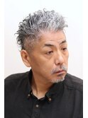 【ヨシザワ人形町】50代60代ツイストパーマツーブロック