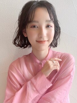 マセナ(Masena) ウェット仕上げ×ぱっつんボブ×Masena