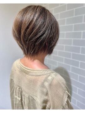 アネラヘアー(Anela hair) 大人可愛い　ショートボブ×髪質改善トリートメント