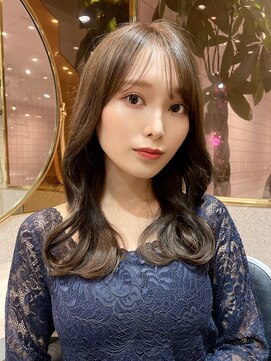 ルームバイシー 新宿(Loom. by Sea) 【Loom.林】くびれヘア/ショコラベージュ/似合わせカット