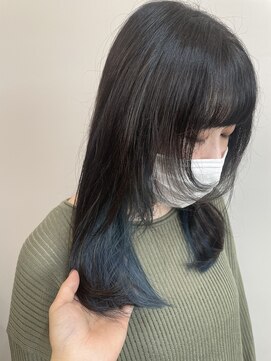 アプシー 三田駅前店(Apsee) 寒色インナーカラー