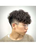 ササ(33) スペインカール波巻きツイストスパイラルパーマ