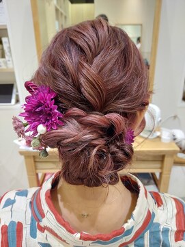 ヘアーフォトギフト(HAIR×PHOTO gift.) 浴衣アレンジ/お呼ばれアレンジ