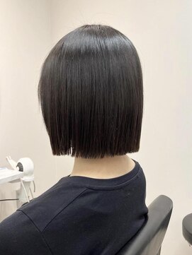 トッカ ヘアアンドトリートメント バイ リウム(tocca hair&treatment by Rium) 簡単スタイリング＊プツっとボブ