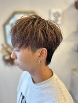 ブレイズ(BLAZE)&nbsp;ミニマッシュウルフ×ピンクグレージュ