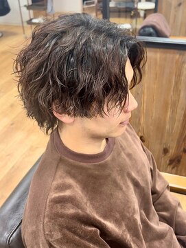 デプト(DEPT.) ツイストスパイラルパーマ波巻きスパイラルパーマメンズマッシュ