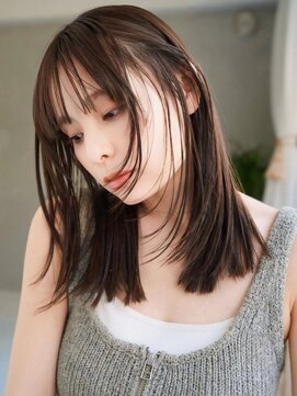 アグ ヘアー ランド 盛岡上田店(Agu hair land) 《Agu hair》暗髪フェイスレイヤーnumberA.トリートメントオイル