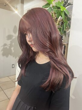 サロン ド ビカ(Salon de bika) 秋カラー韓国風ピンクローズカラー♪