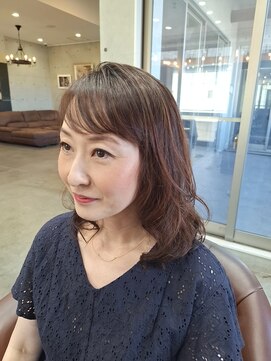 ティーツーヘアー(t2 hair) コテ巻き風デジタルパーマ