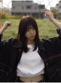 レイヤーカット／ナチュラル／モテ髪/銀座/ロングレイヤー