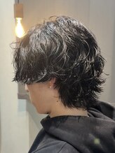 覇気が提案する大人色気ヘア【セクシー】シャドウパーマ