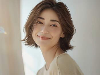 ピアーネ(PIANE)の写真/骨格に合わせて、顔回りの細部までこだわるカット！再現性の高いカットで美シルエット長続き◎