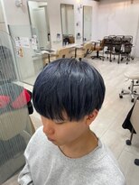 ヘアーメイク ニューヨーク 千駄木店(Hair Make NEWYORK) ネイビーカラー