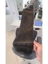 エアー 青山(AIR) プレミアムケアカラー/ダークグレージュ/髪質改善/青山