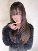 透明感カラー/髪質改善/縮毛矯正/韓国風レイヤーカット