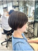 丸みショート×ashcolor