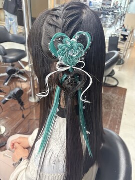 シャンプーボーイエイムス(SHAMPOO BOY aims) 推し活ライブ用ヘアアレンジ