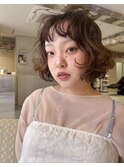 くせ毛を活かしたbob