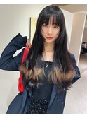 裾カラー×ロング