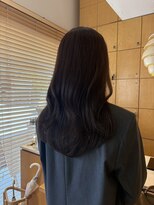 オーガニックエコ 川越(organic+eco)&nbsp;20代30代韓国風ヘア/イルミナカラーダークブラウン/髪質改善