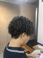 メンズサロン エピックバイファン 竹ノ塚(epc by F.U.N)&nbsp;縦落ちツイストスパイラルパーマ
