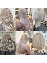 薬剤選定のこだわり　褪色後のことも考えてデザインの提案