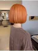 日常を彩る◎高発色切りっぱなしボブ/ショート/ブリーチ