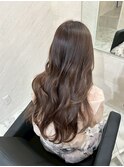 韓国レイヤーカット×暗髪カラー×髪質改善