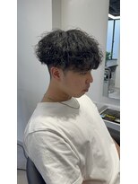 ステラ(STELLA) 波巻きスパイラル/メンズカット/メンズ/メンズサロン/波巻き