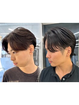 【10代～60代まで全世代が通えるメンズサロン】メンズパーマならVir by Brownへ◇メンズカット/藤沢美容室