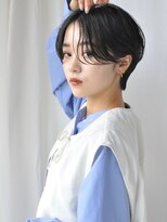 トリッカ 銀座(tricca)&nbsp;マッシュボブ/ショート/艶髪/ブルーブラック/毛流れ