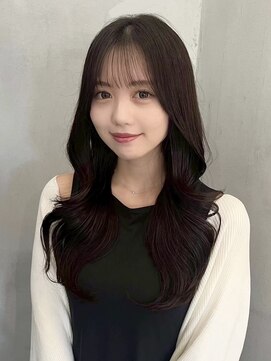 ロンドジェネルーズ 柏(Lond generous) オリーブグレー髪質改善/黒髪/小顔/柏駅柏/縮毛矯正