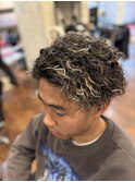 【LiL'西宮】メッシュツイストパーマ