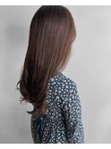 ブラウンカラー/20代/30代/ツヤ感カラー