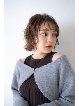 モッズ ヘア 日吉店(mod's hair) 抜け感たっぷりウェーブボブ