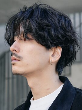 フィフス 天神大名(fifth) 天神大名メンズパーマシャドウパーマシースルーマッシュウルフ