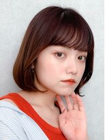ロンド ロワール 門前仲町(Lond Loire)&nbsp;髪質改善ボブ縮毛矯正ミディアムレイヤー似合わせカット門前仲町