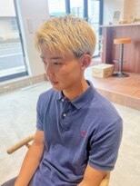 シープドッグ(SHEEP DOG)&nbsp;ツーブロック　テーパーフェード メンズカット モテる束間