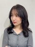【南岡限定】透明感カラー+顔周りカット¥8,250