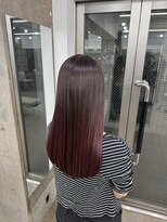 ディジョン 自由ヶ丘(Dijon)&nbsp;ブリーチ履歴を活かした！ピンクブラウンのグラデーションカラー