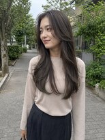 ラナ(LaNA)&nbsp;流れる前髪としなやかなブラウンロング