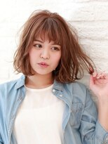 メゾンマニフィック(Maison Magnifique)&nbsp;【Maison Magnifique】× 渡辺　無造作ゆるふわミディアム