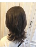 外ハネが可愛いレイヤースタイル 【トリコ梅田茶屋町店】
