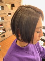 エントランスデパーチャー(ENTRANCE DEPARTURE)&nbsp;【YuKuRu  HAIR  FACTORY 】セクシーなハンサムボブ