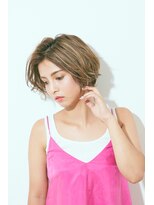 ジュール 池袋(Joule)&nbsp;ミルキーベージュ×ショートボブ［池袋］