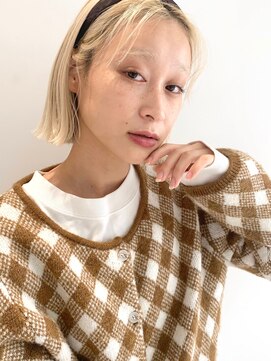 レイズ 立川(RAYS) 【RAYS】切りっぱなしボブ×カチューシャアレンジ