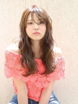オーブ ヘアー アムール 学芸大学店(AUBE HAIR amour) 【外国人風】愛されウェットカールスタイル☆