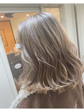 ミリム 栄矢場町店(MIRiM) 【MUSE】ホワイトベージュ×ナチュラルグラデーション