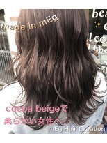メグヘアークリエーション 川崎矢向(mEg hair creation)&nbsp;リアルヘアスタイル109